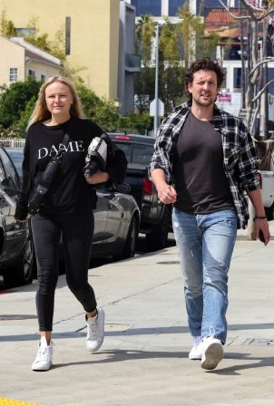Malin Akerman - Spotted out in Los Angeles