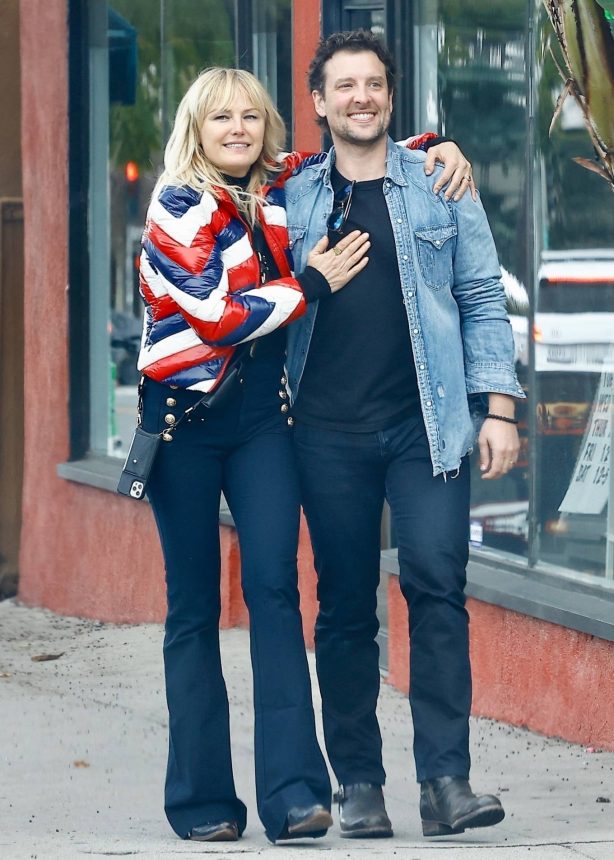 Malin Akerman - With Jack Donnelly hold hands at All Time restaurant in Los Feliz