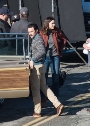 Mandy Moore and Milo Ventimiglia out in Los Angeles
