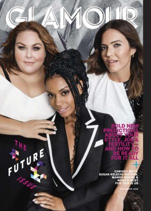 Mandy Moore, Chrissy Metz and Susan Kelechi Watson - Glamour US Magazine (November 2018)