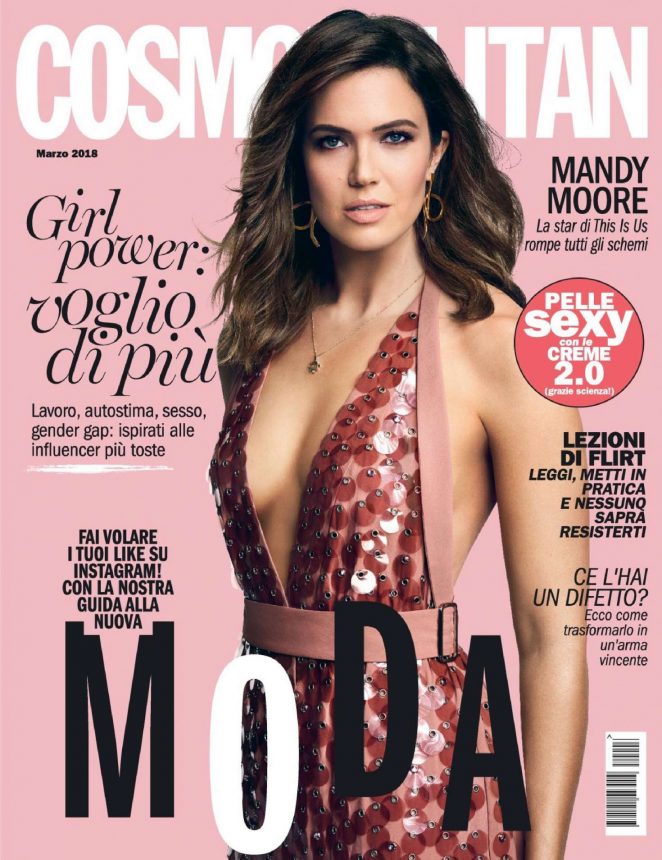 Mandy Moore - Cosmopolitan Italy Magazine (March 2018)