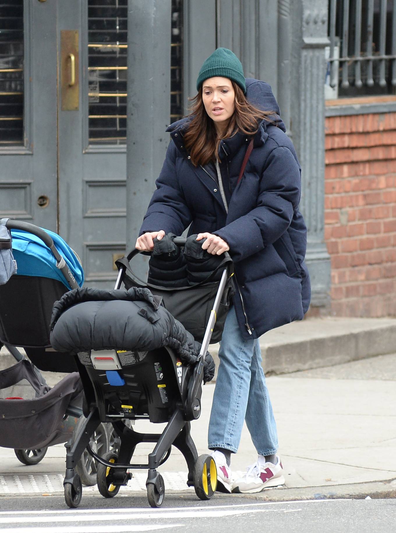 Mandy Moore 2023 : Mandy Moore – Is seen on a family stroll in New York-02