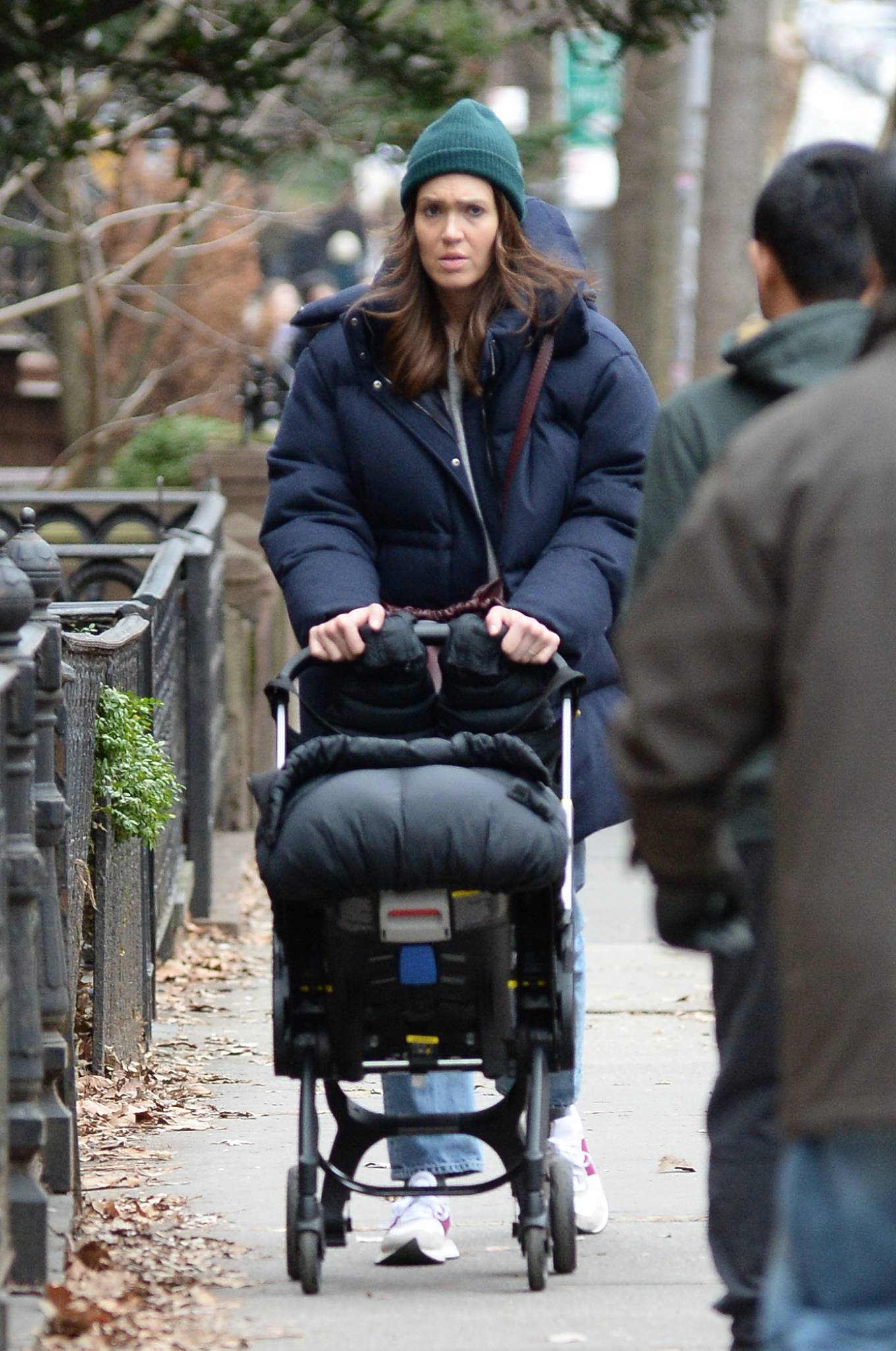 Mandy Moore 2023 : Mandy Moore – Is seen on a family stroll in New York-05