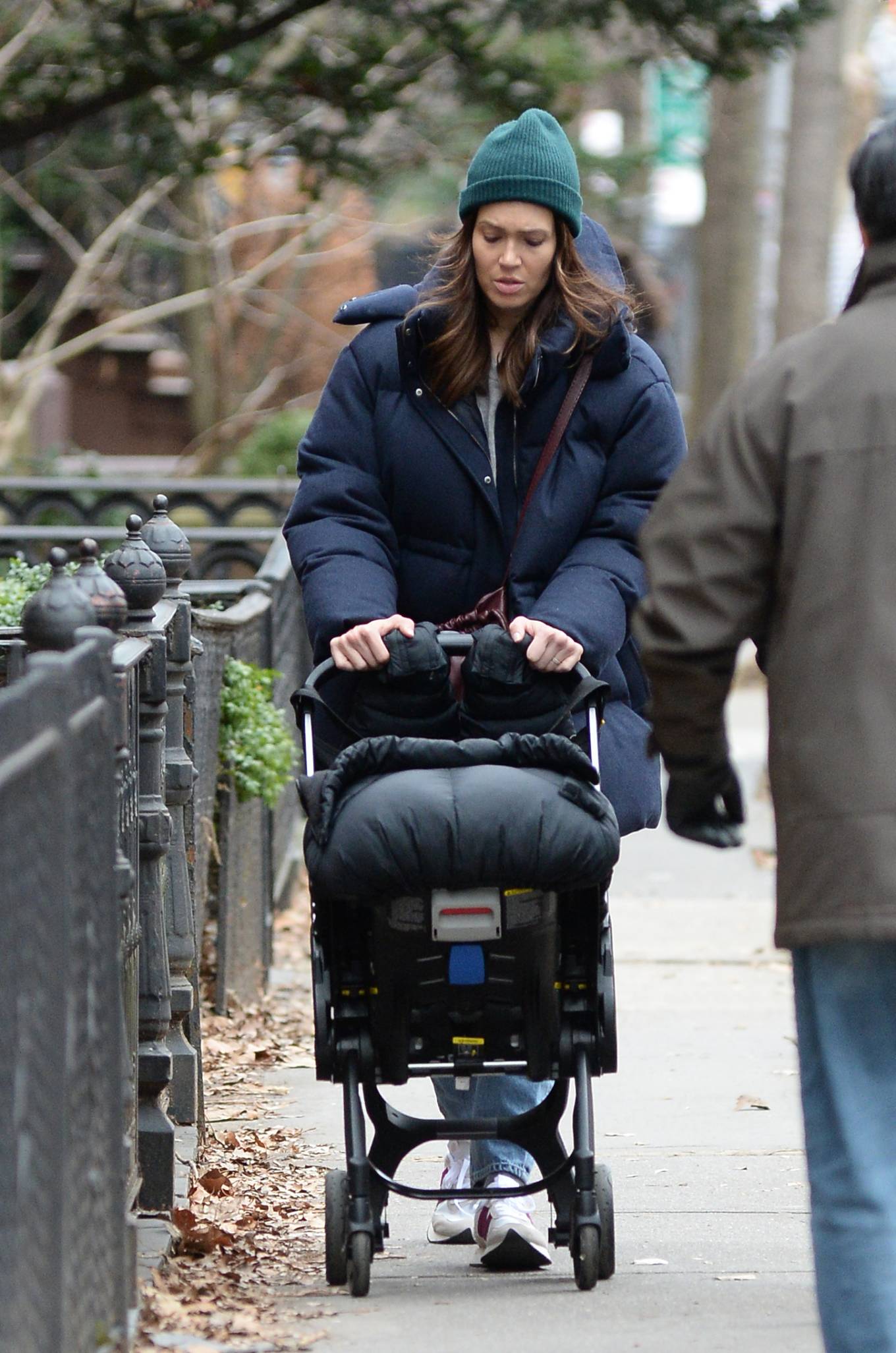 Mandy Moore 2023 : Mandy Moore – Is seen on a family stroll in New York-08