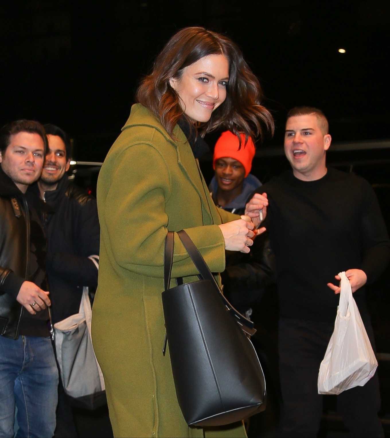 Mandy Moore â€“ Outside of her hotel in New York