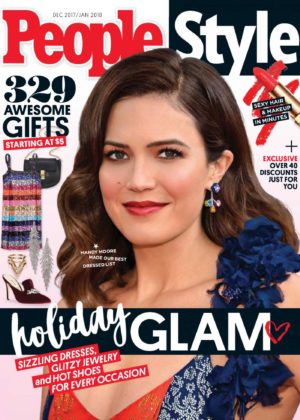 Mandy Moore - PeopleStyle Magazine (December 2017/January 2018)