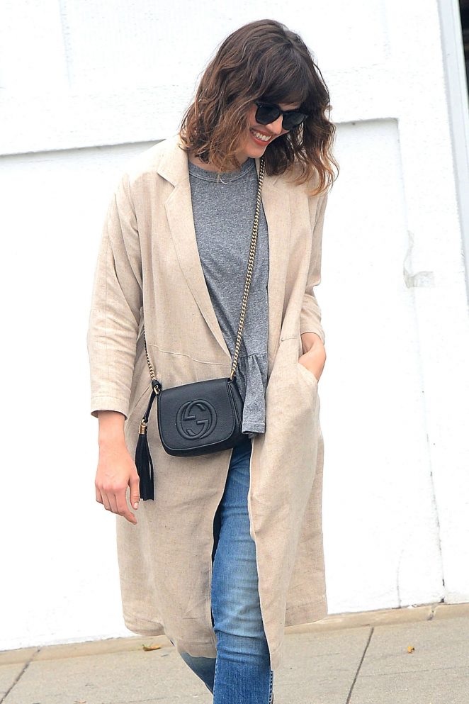 Mandy Moore Shopping in Beverly Hills