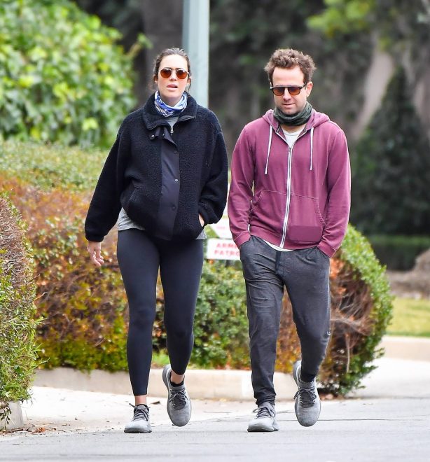 Mandy Moore - With husband Taylor Goldsmith spotted on Valentine's Day