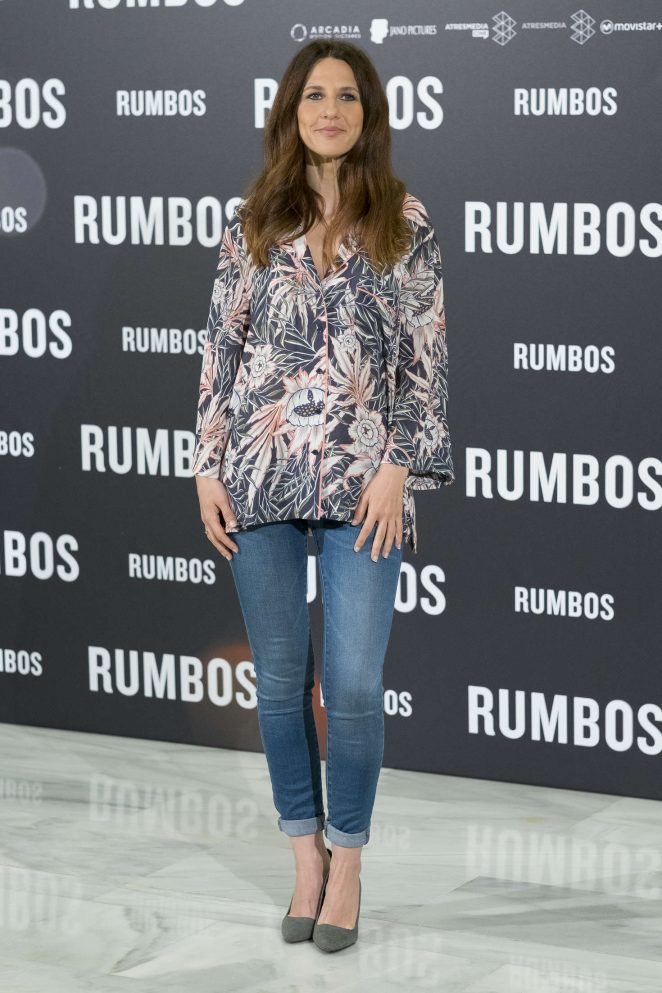Manuela Burlo Moreno - 'Rumbos' Photocall in Madrid