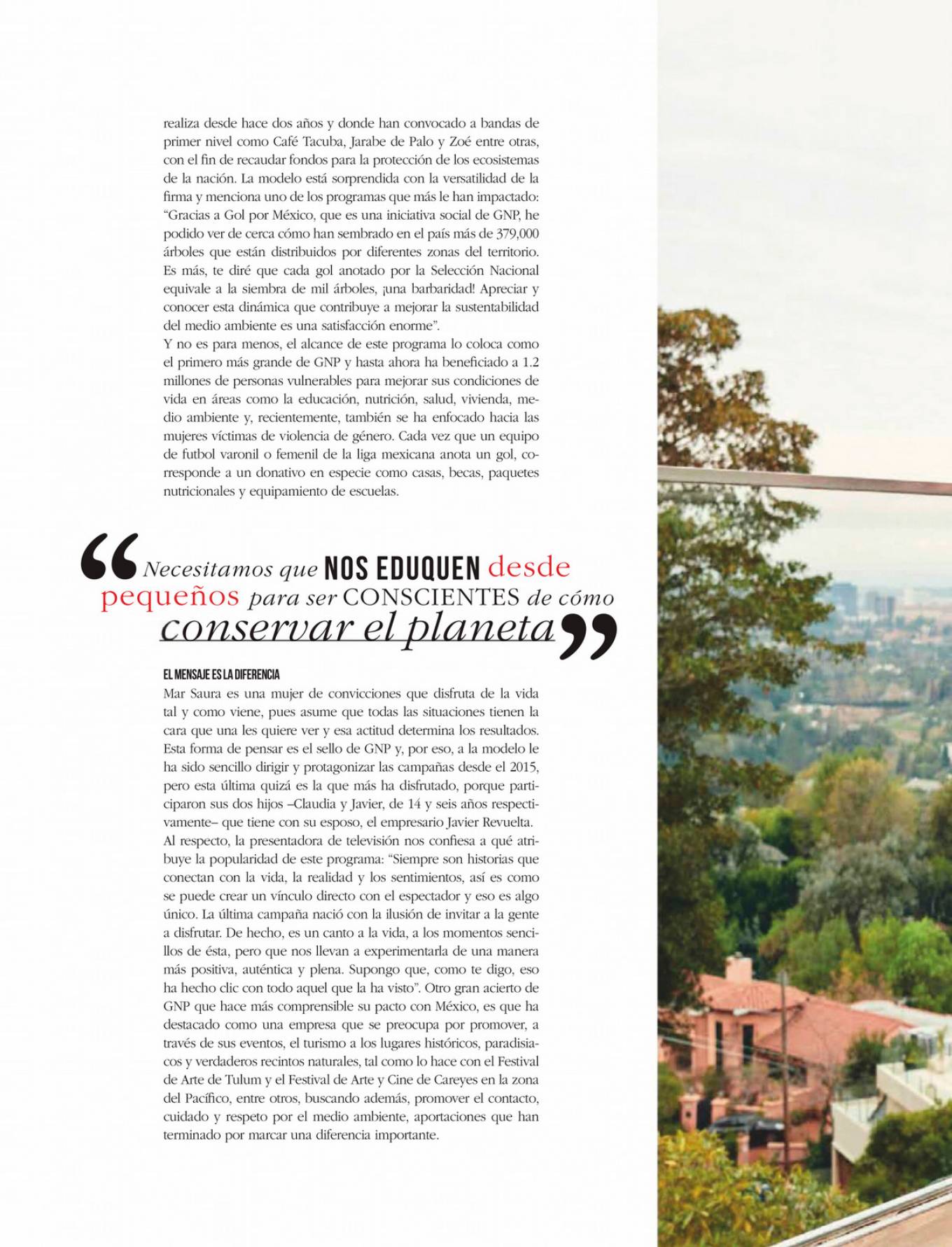 Mar Saura â€“ Marie Claire magazine (Mexico â€“ April 2020)