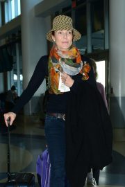 Marcia Cross - Arrives at LAX International Airport in LA