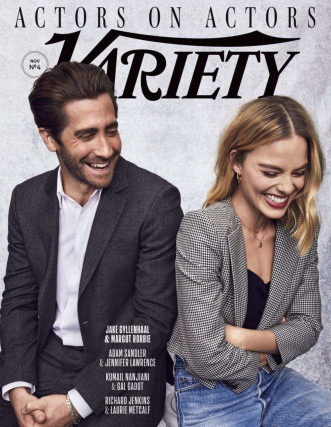 Margot Robbie and Jake Gyllenhaal - Variety Magazine Cover (November 2017)