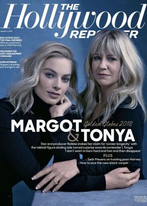 Margot Robbie and Tonya Harding - The Hollywood Reporter (January 2018)