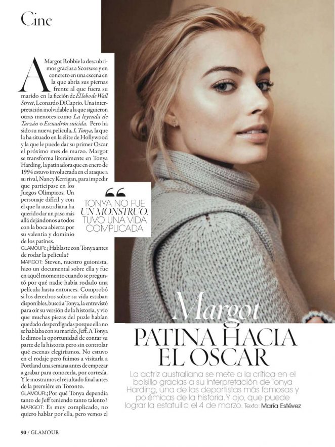 Margot Robbie - Glamour Spain Magazine (February 2018)