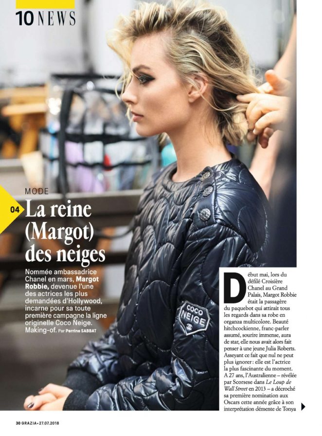Margot Robbie - Grazia France Magazine (July 2018)