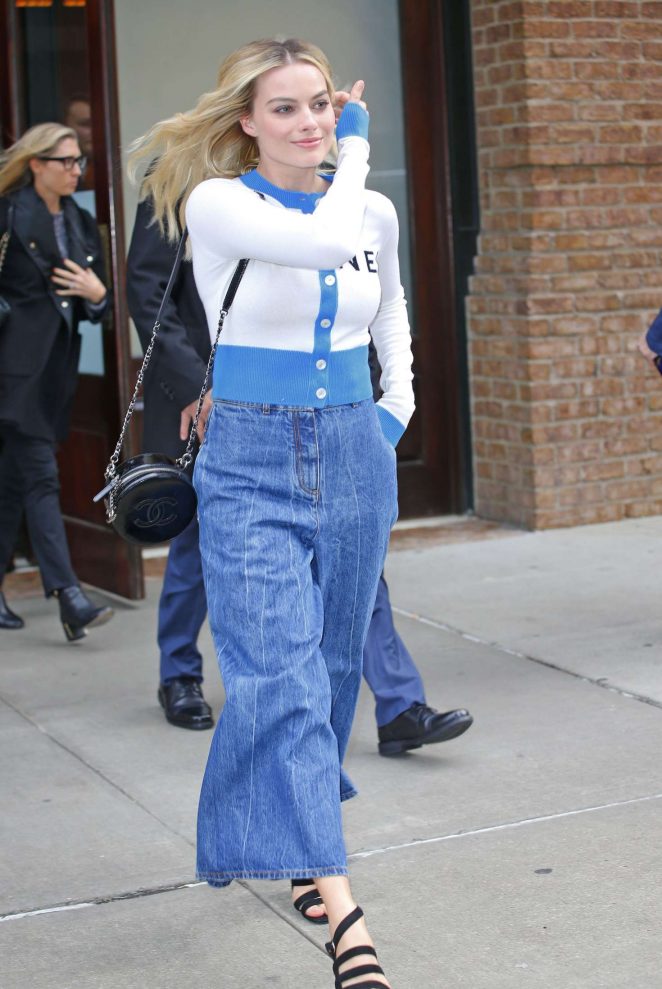 Margot Robbie - Leaving her Hotel in New York City