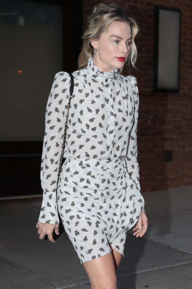 Margot Robbie - Leaving her hotel in New York City