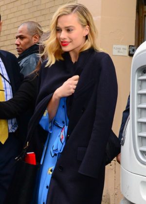 Margot Robbie - Leaving 'The View' in New York CIty