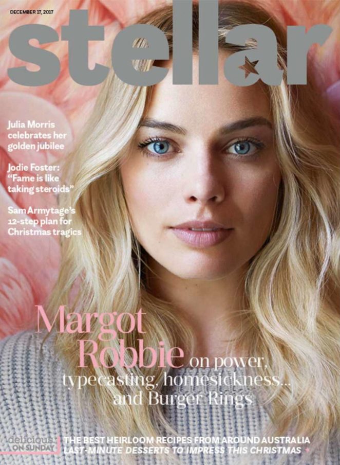 Margot Robbie - Stellar Magazine Cover (December 2017)