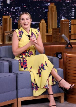 Margot Robbie - 'The Tonight Show with Jimmy Fallon' in New York