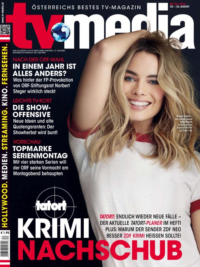 Margot Robbie - TV Media Magazine (August 2016)