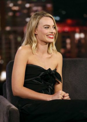 Margot Robbie - Visits 'Jimmy Kimmel Live!' in Los Angeles