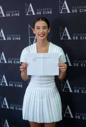 Maria Pedraza - Press conference of the Spanish films