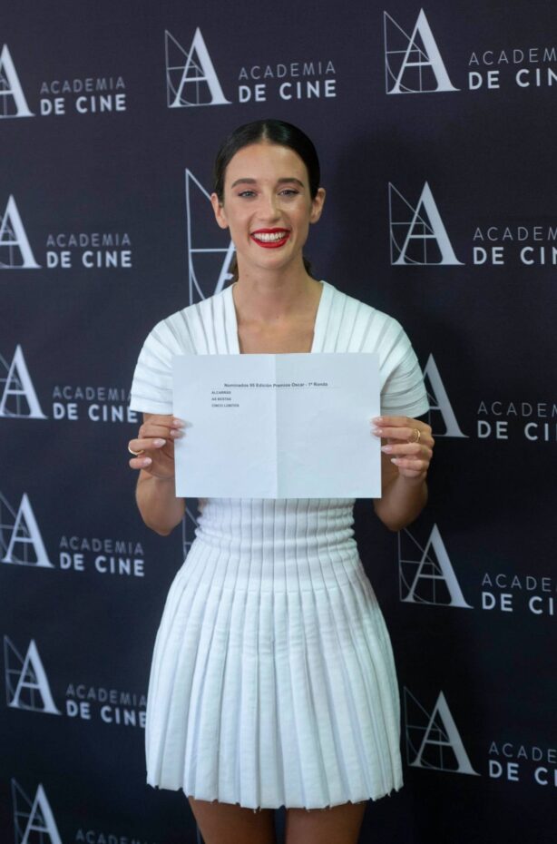 Maria Pedraza - Press conference of the Spanish films