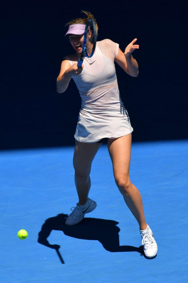 Maria Sharapova - 2018 Australian Open Grand Slam in Melbourne