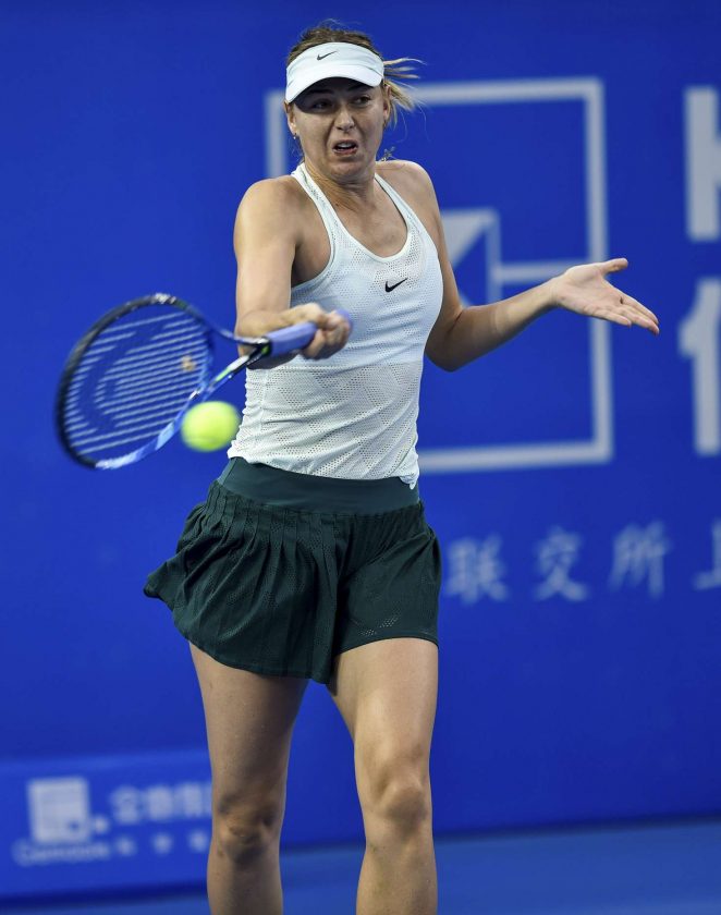 Maria Sharapova - 2018 Shenzhen Open WTA International Open in Shenzhen