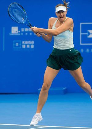 Maria Sharapova - 2018 Shenzhen WTA International Open in Shenzhen