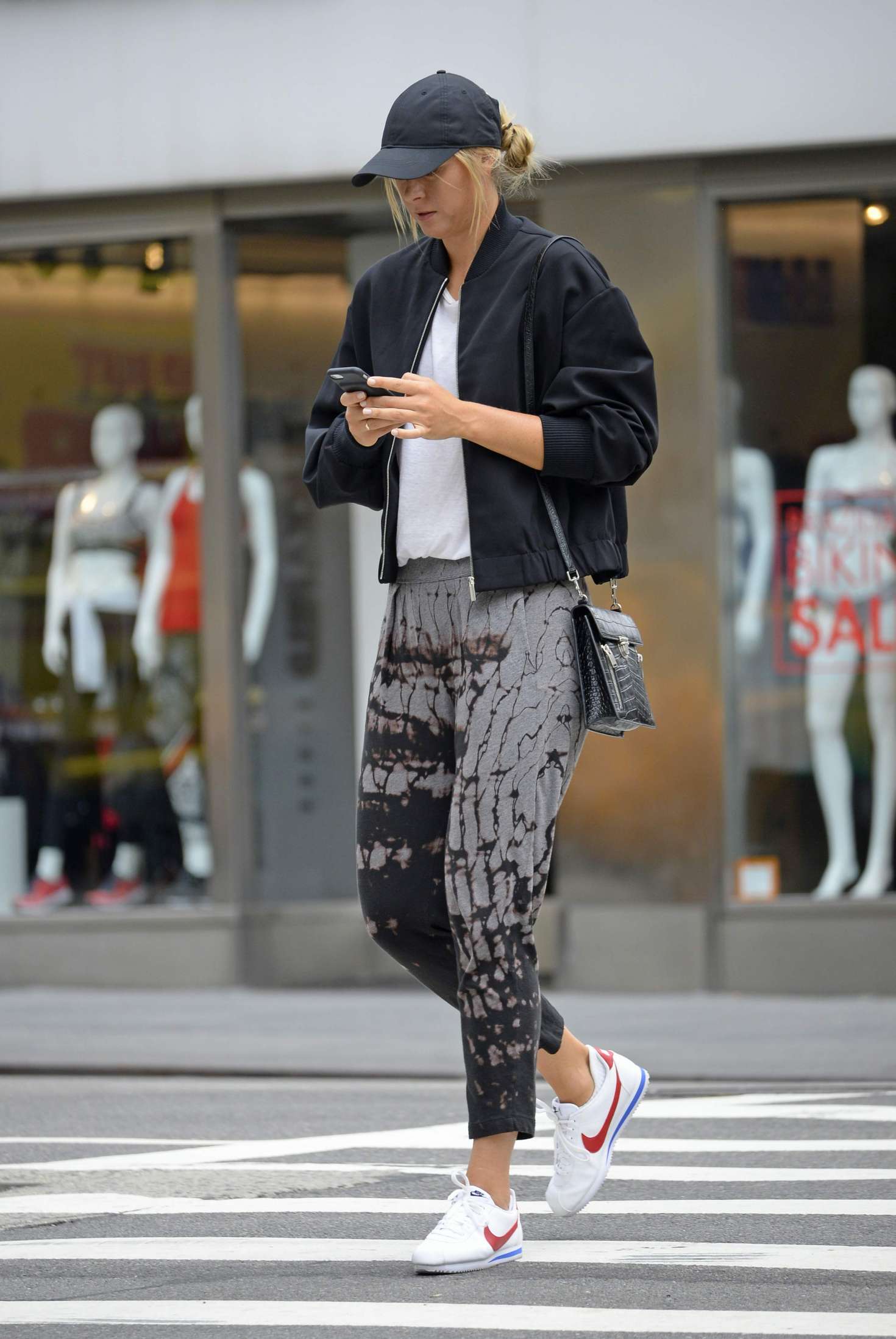 Maria Sharapova out in New York City