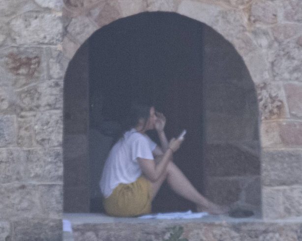 Maria Sharapova - Seen on a vacation in Greece