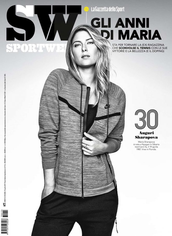 Maria Sharapova - SportWeek Magazine (April 2017)