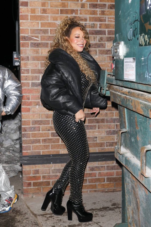 Mariah Carey - Arrives at Nas’ concert at Belly Up Aspen