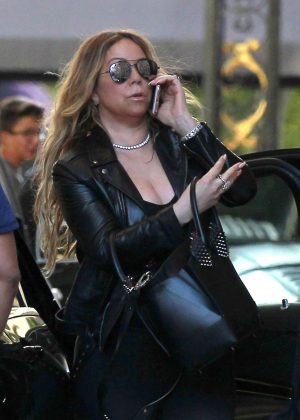 Mariah Carey at Epione in Beverly Hills