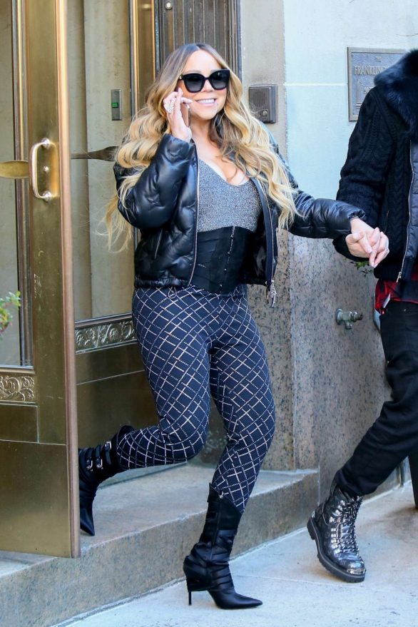 Mariah Carey - Heads out in NYC