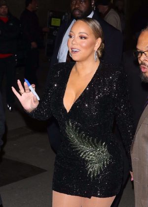 Mariah Carey - Leaving Radio City Music Hall in NYC