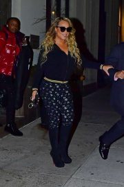 Mariah Carey - Out for a late dinner in New York City