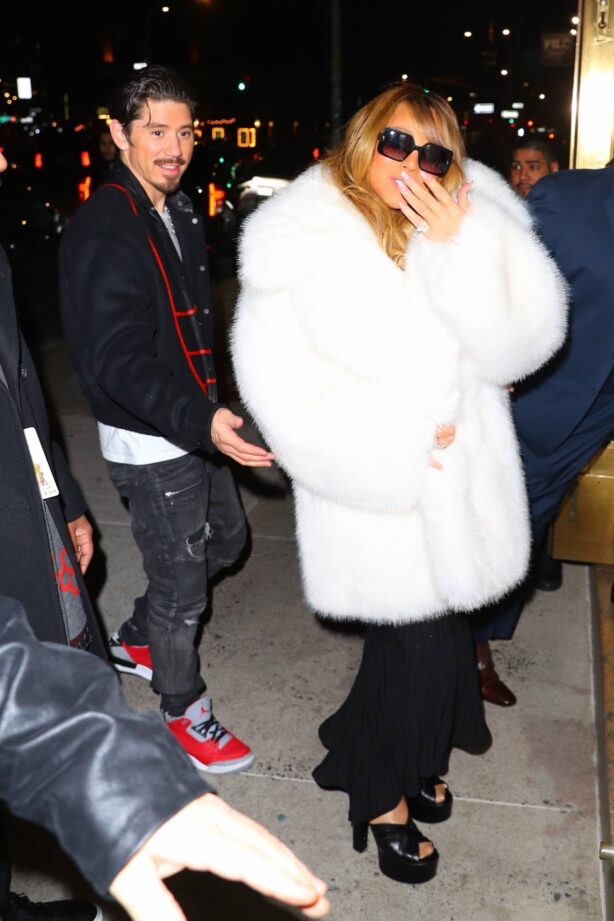 Mariah Carey - Seen after Madison Square Garden performance in New York