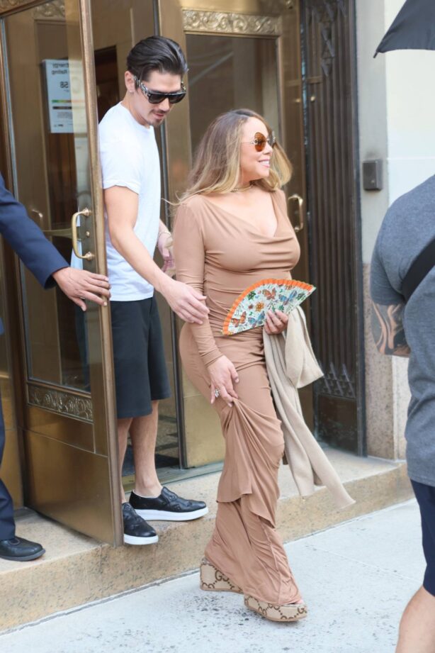 Mariah Carey - With boyfriend Bryan Tanaka out in New York City