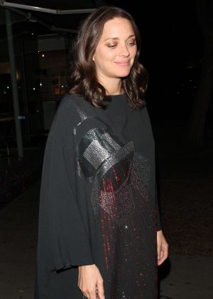 Marion Cotillard at Madeo Restaurant in West Hollywood