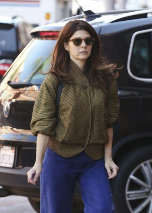 Marisa Tomei - Leaves a medical building in Beverly Hills