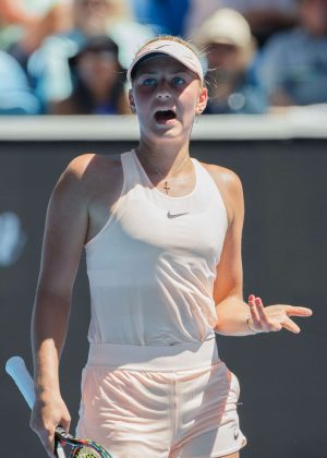 Marta Kostyuk - 2018 Australian Open Grand Slam in Melbourne - Day 3