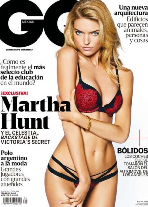 Martha Hunt - GQ Mexico Cover (February 2015)