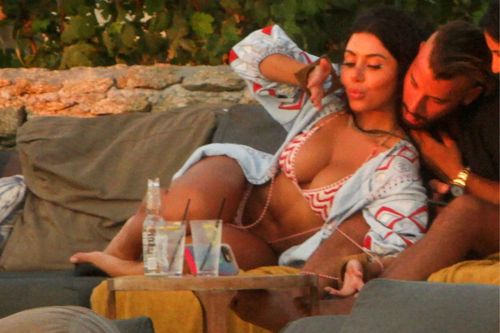 Martha Kalifatidis â€“ In Bikini on vacation in Mykonos â€“ Greece