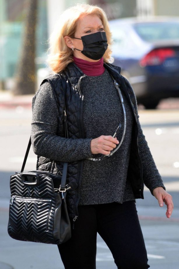 Mary Hart - Out and about in Beverly Hills
