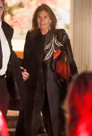Mary Jo Campbell - Seen after Kardashian dinner event in Los Angeles