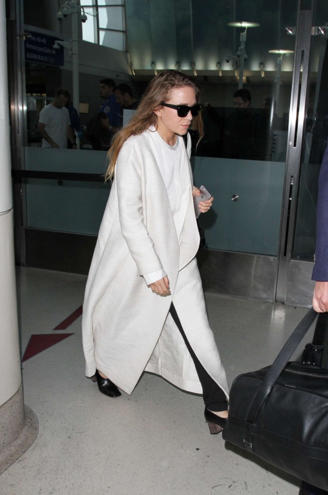 Mary-Kate Olsen at LAX Airport in Los Angeles