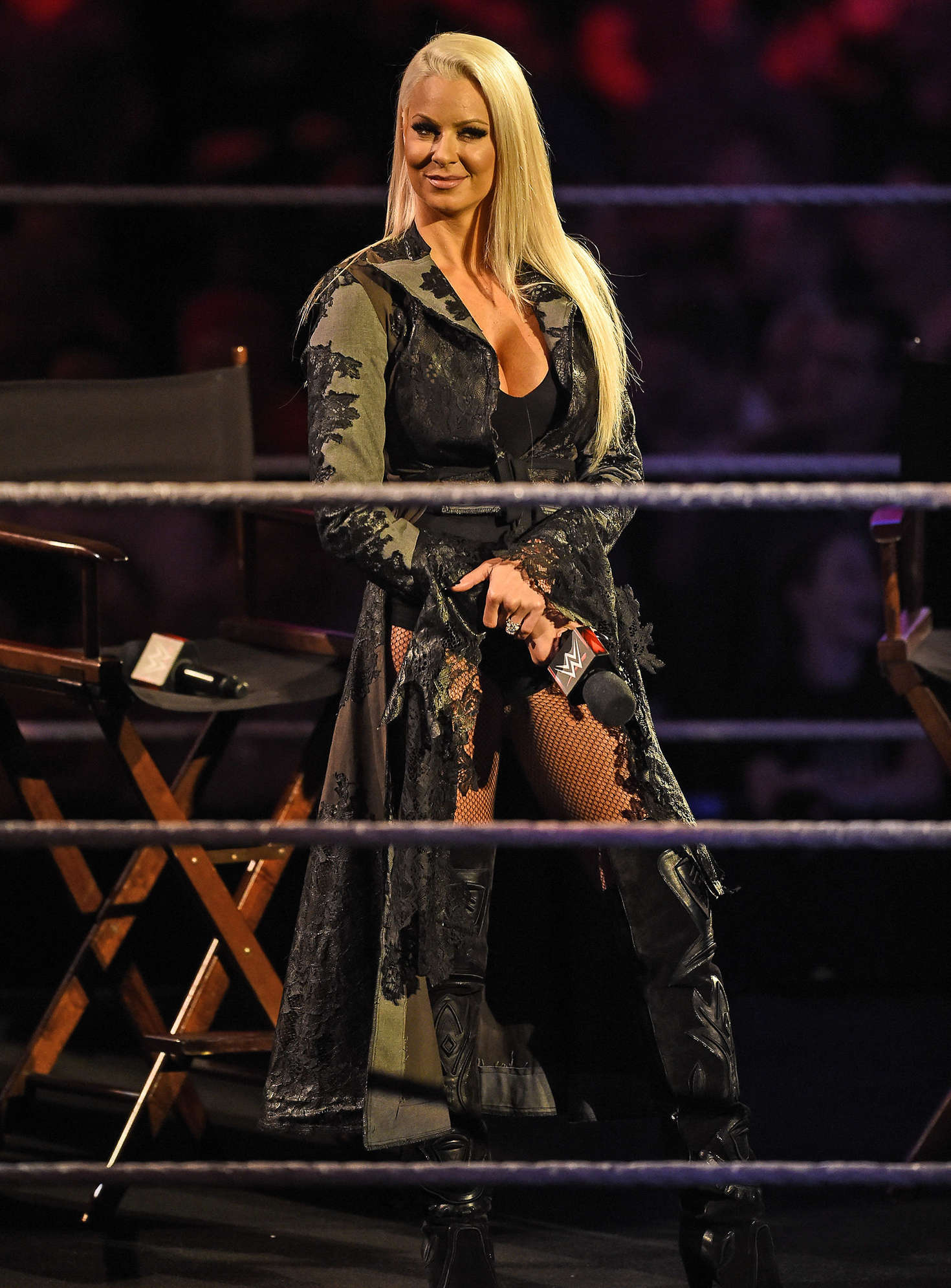 Maryse Ouellet Mizanin - WWE Smackdown at the o2 Arena in London. 